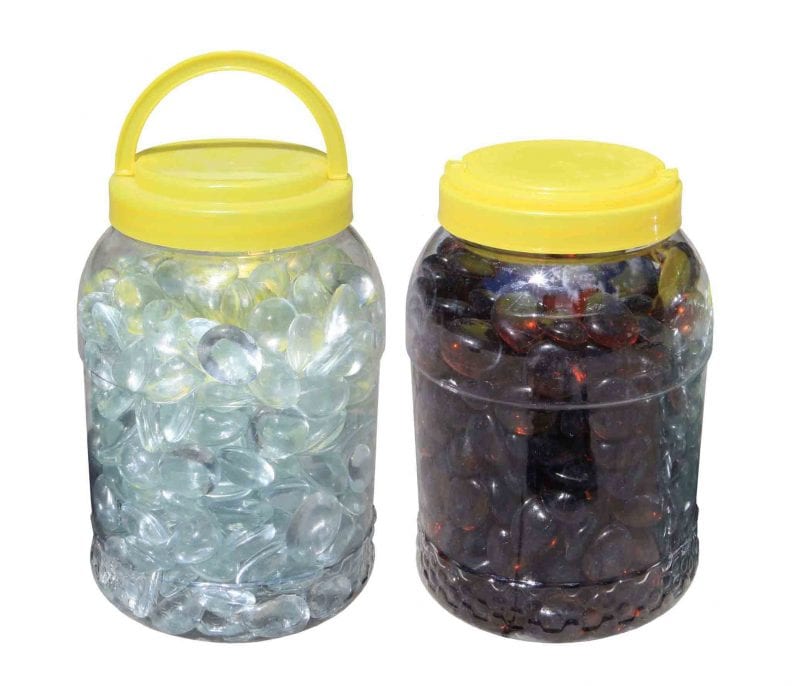 Outdoor Fire Pit Fireglass Bottle (11lbs)