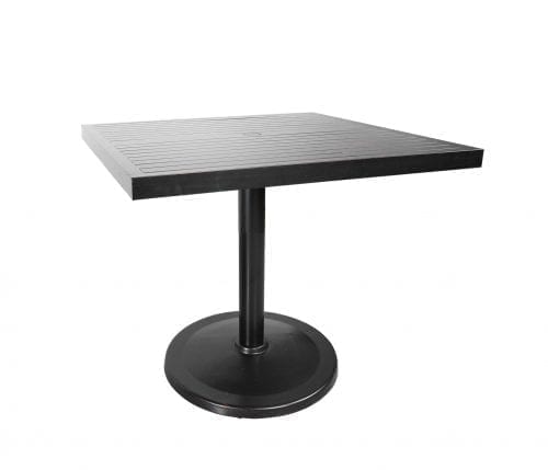 Monaco 36″ Square Pedestal Balcony Table