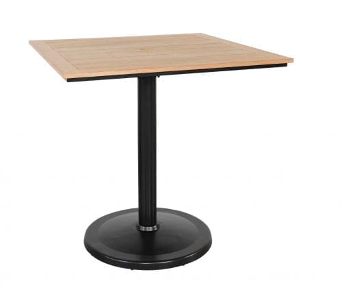 Skye 42″ Square Pedestal Bar Table