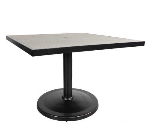 Kensington 42″ Square Pedestal Dining Table