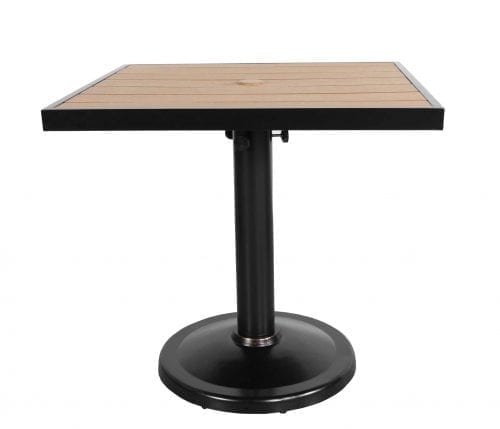Kensington 36″ Square Pedestal Dining Table