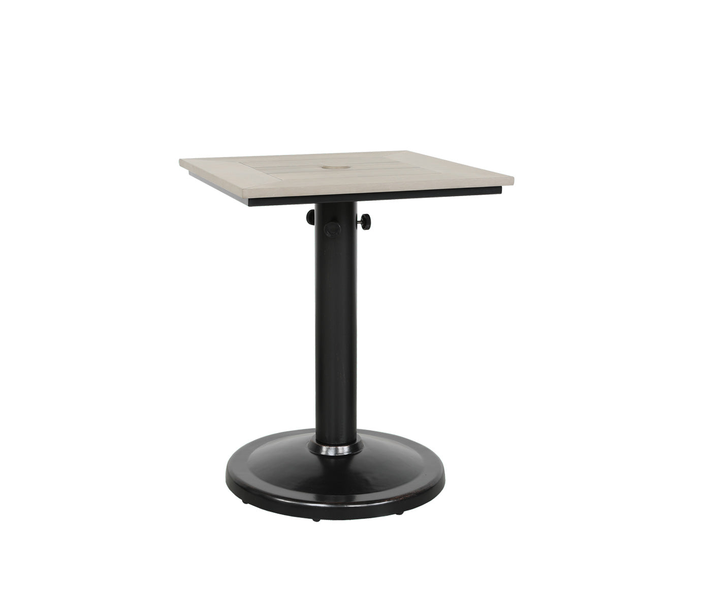 Skye 24″ Square Pedestal Bar Table