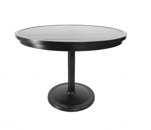Monaco 56″ Round Pedestal Balcony Table