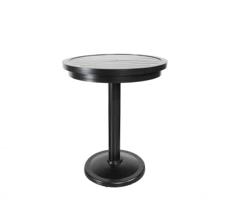 Monaco 30″ Round Pedestal Balcony Table