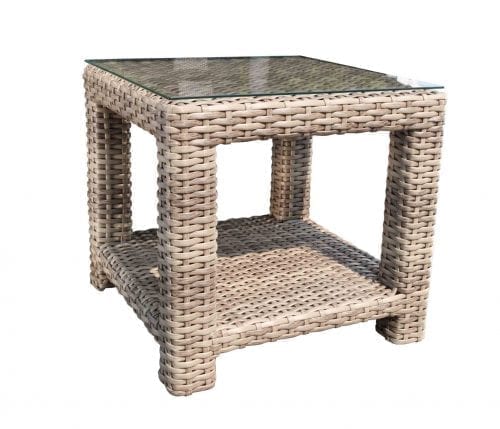 Louvre 24″ Square Side Table