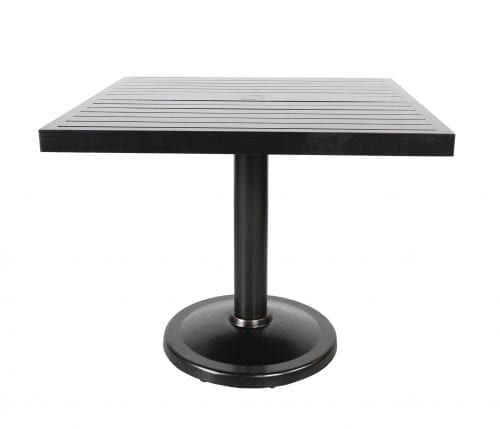 Monaco 36" Square Pedestal Dining Table