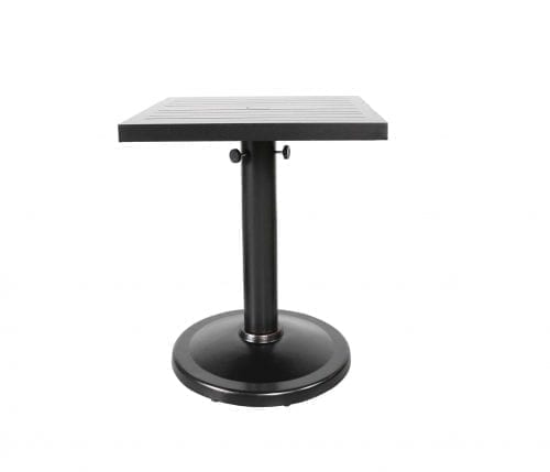 Monaco 24" Square Pedestal Dining Table