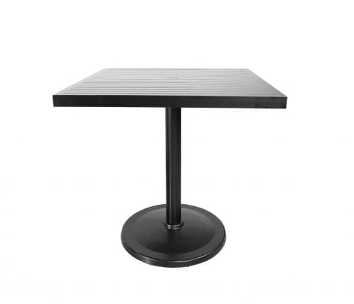 Monaco 42″ Square Pedestal Bar Table