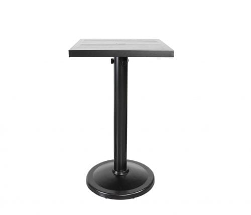 Monaco 24″ Square Pedestal Bar Table