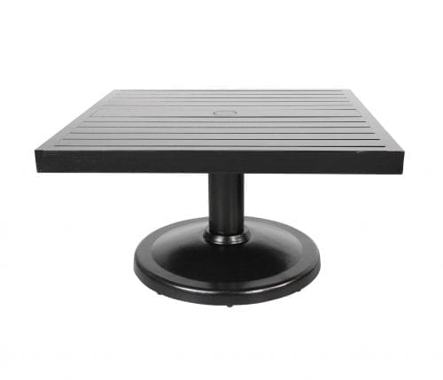 Monaco 32" Square Pedestal Coffee Table