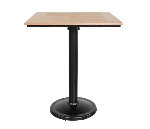 Skye 32″ Square Pedestal Bar Table