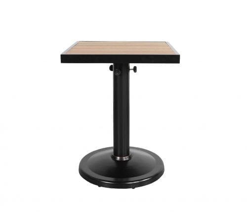 Kensington 24″ Square Pedestal Dining Table