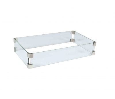 16" x 28" Fire Pit Wind Barrier