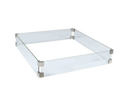 28" Fire Pit Wind Barrier