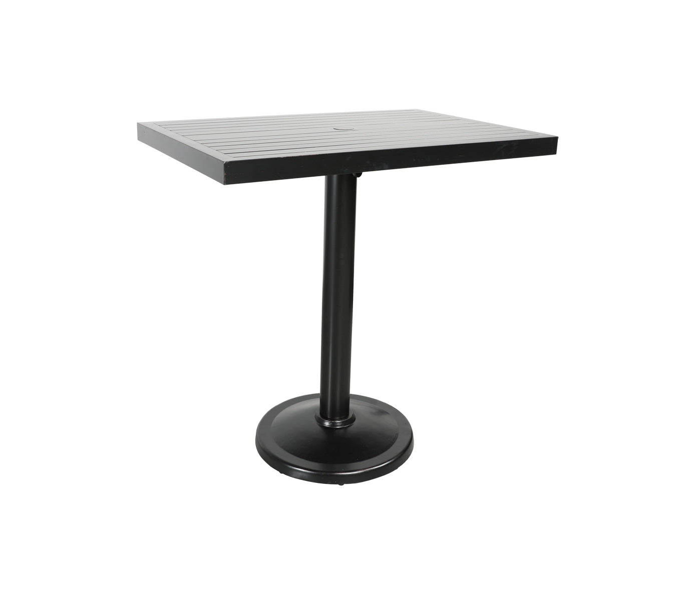 Monaco 48″x31″ Rectangular Pedestal Balcony Table