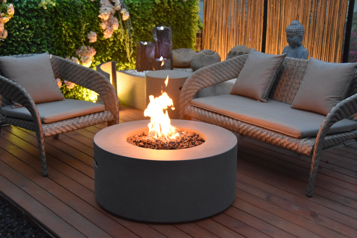 In Stock Elementi Modeno Venice Fire Pit- LP – Abacus Furniture Design
