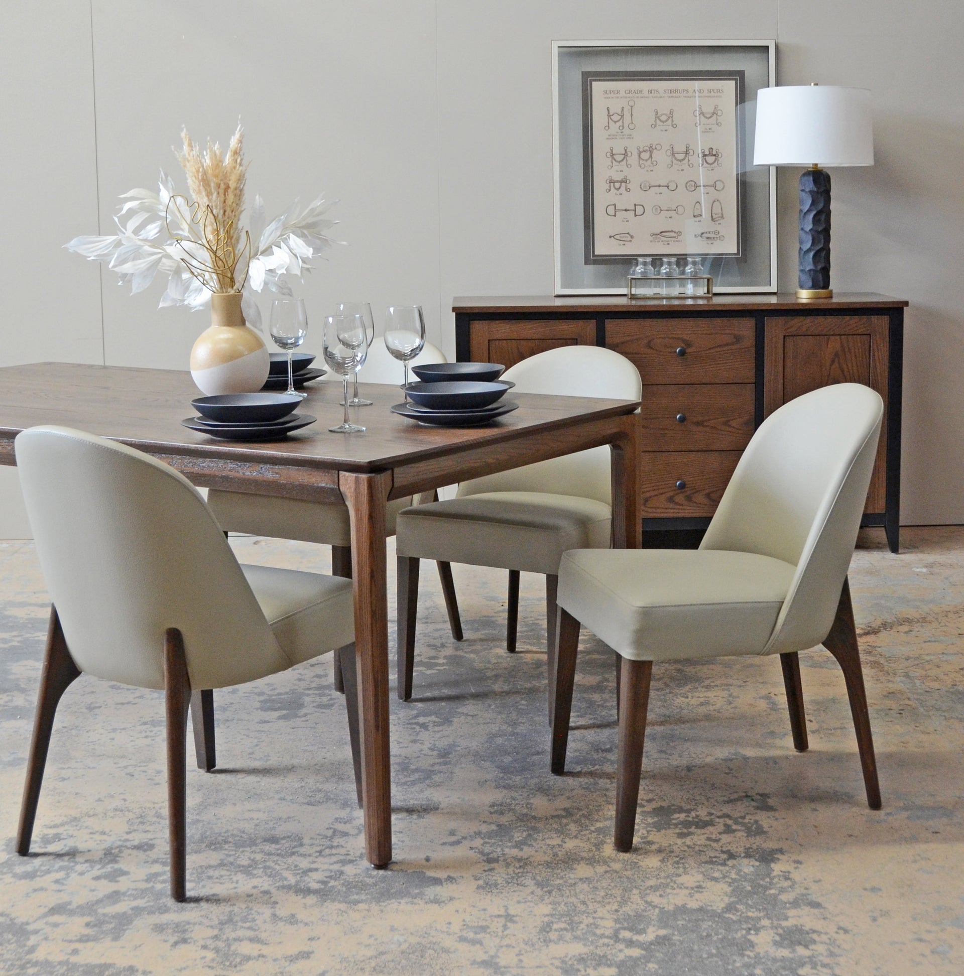 4 In Stock Vinyl Aspen Side Chairs