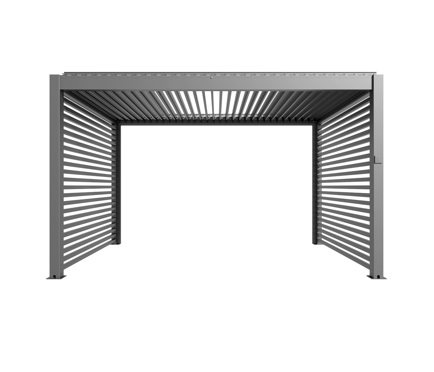 Pergola Slat Wall - 10'