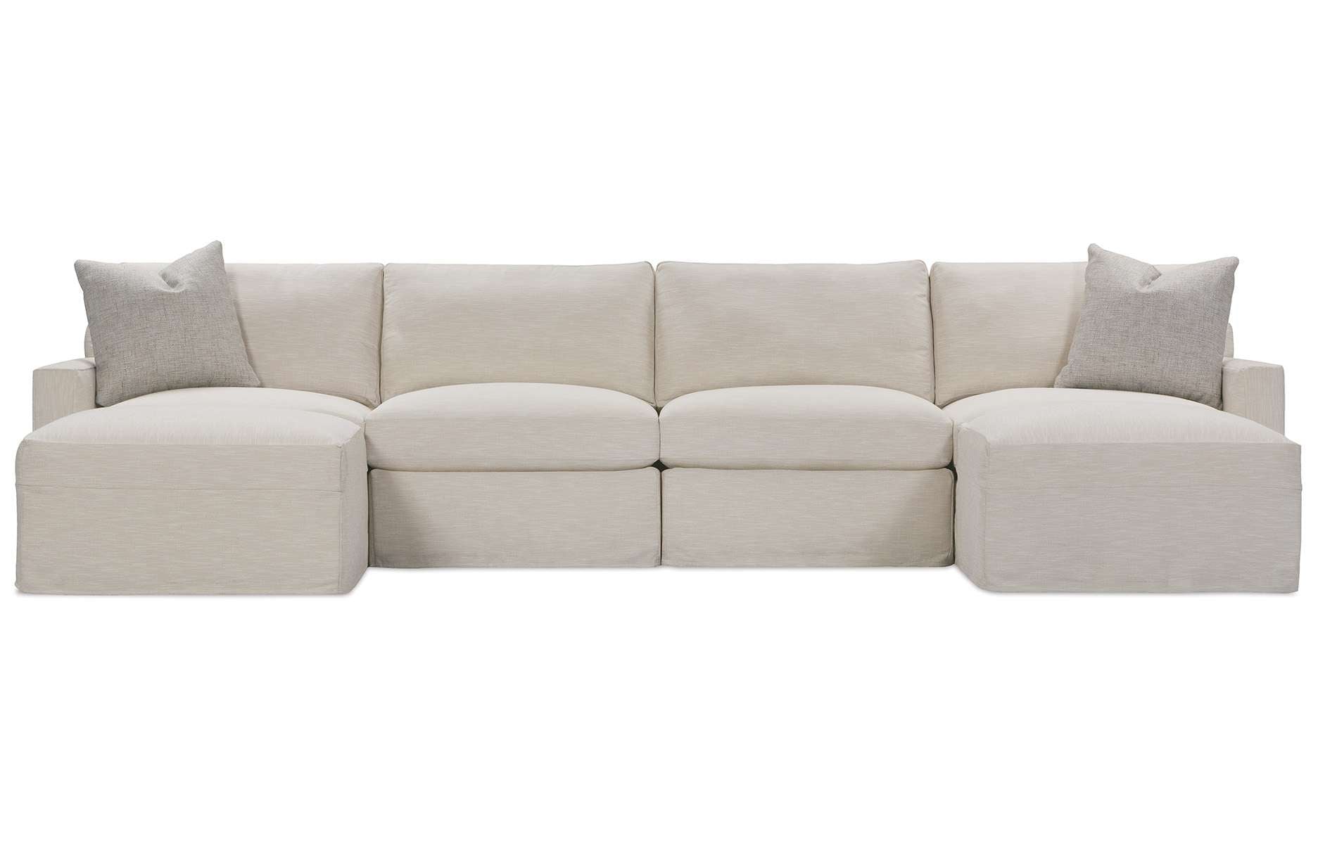 ASHER MODULAR SLIPCOVER SECTIONAL