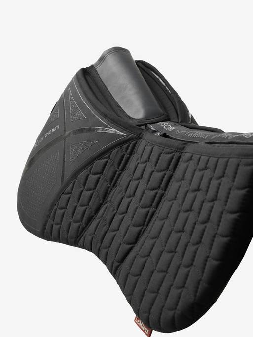 ProSorb Plain 3 Pocket Quilted Half Pad Black Large