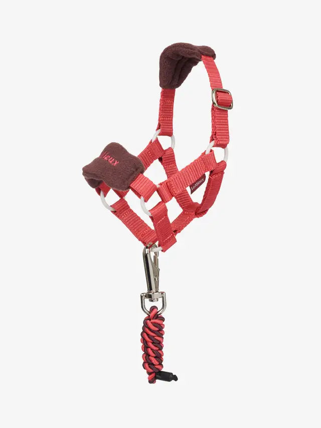Toy Pony Vogue Headcollar & Leadrope Cranberry
