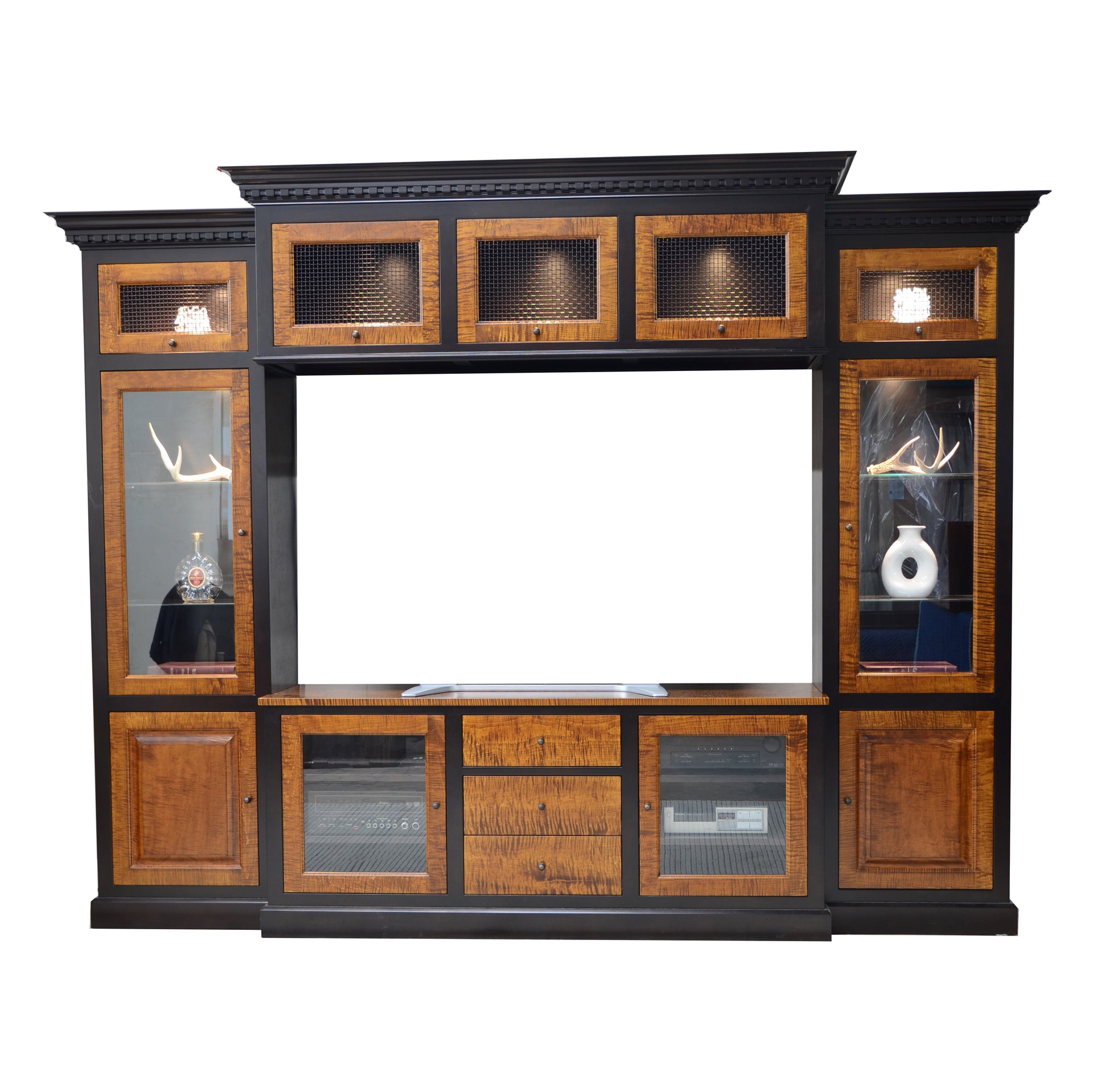 In Stock King Curly Media Unit