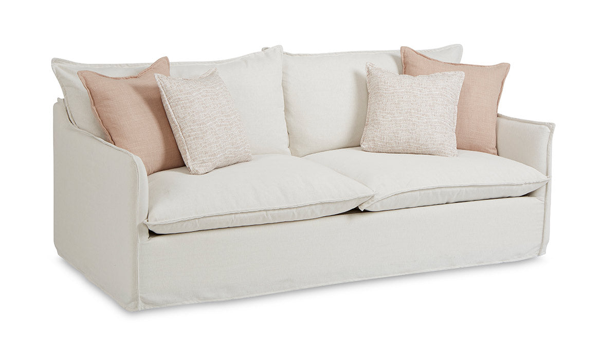 In Stock Luna Condo Slipcover Sofa