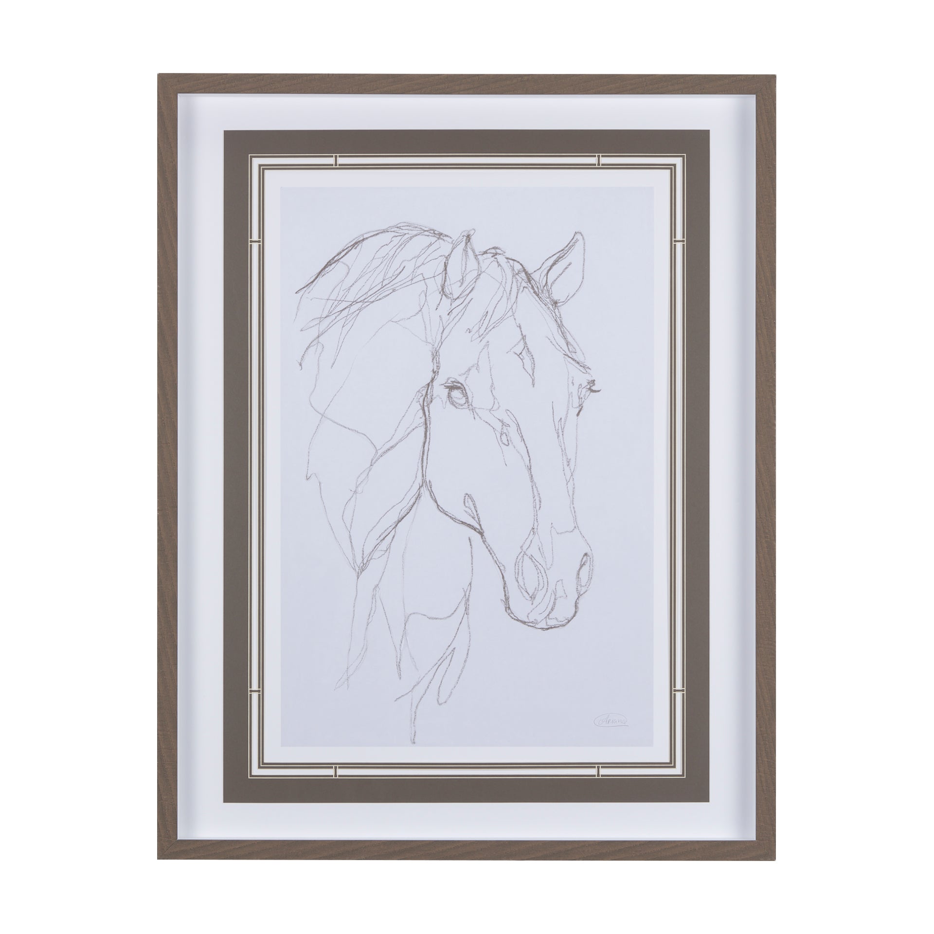 Wall Art Work -  Thoroughbred III