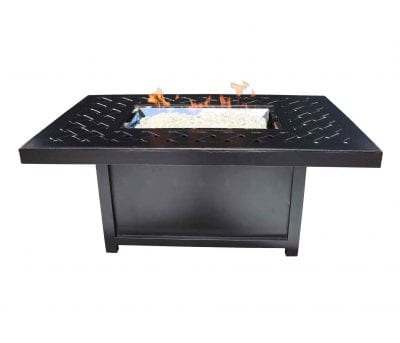Hampton 50" x 32" Natural Gas Fire Pit 19" H