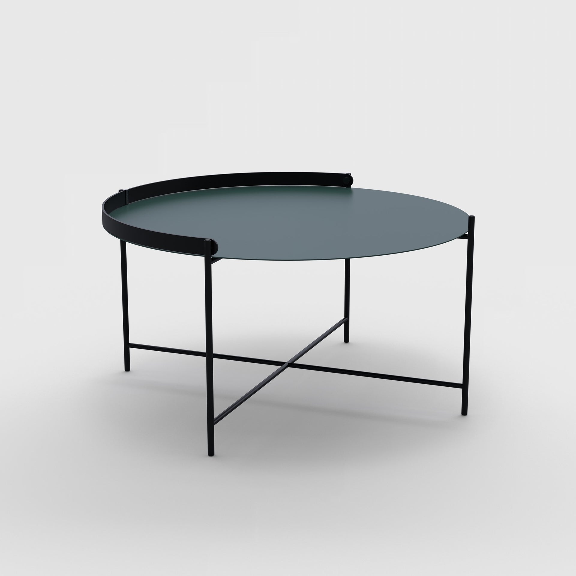 Houe Edge Tray Table - Pine Green