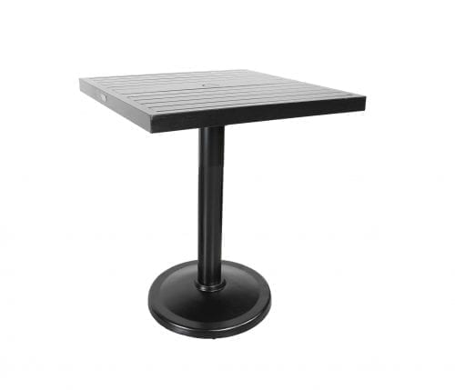 Monaco 32″ Square Pedestal Balcony Table