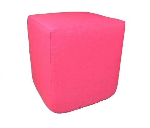 Outdoor Pillows : Square Outdoor Pouf