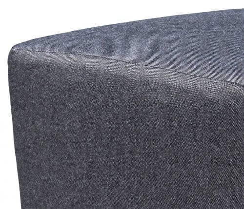 Outdoor Pillows : Outdoor Pouf Bench