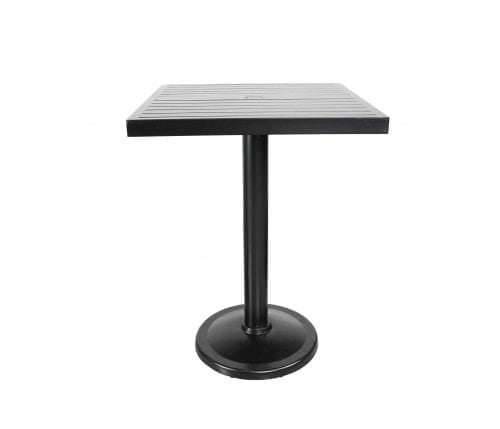 Monaco 32″ Square Pedestal Bar Table