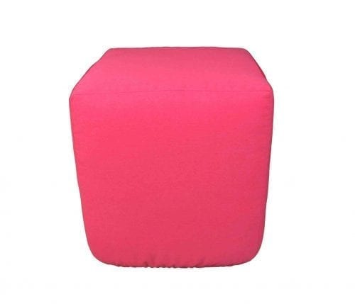 Outdoor Pillows : Square Outdoor Pouf