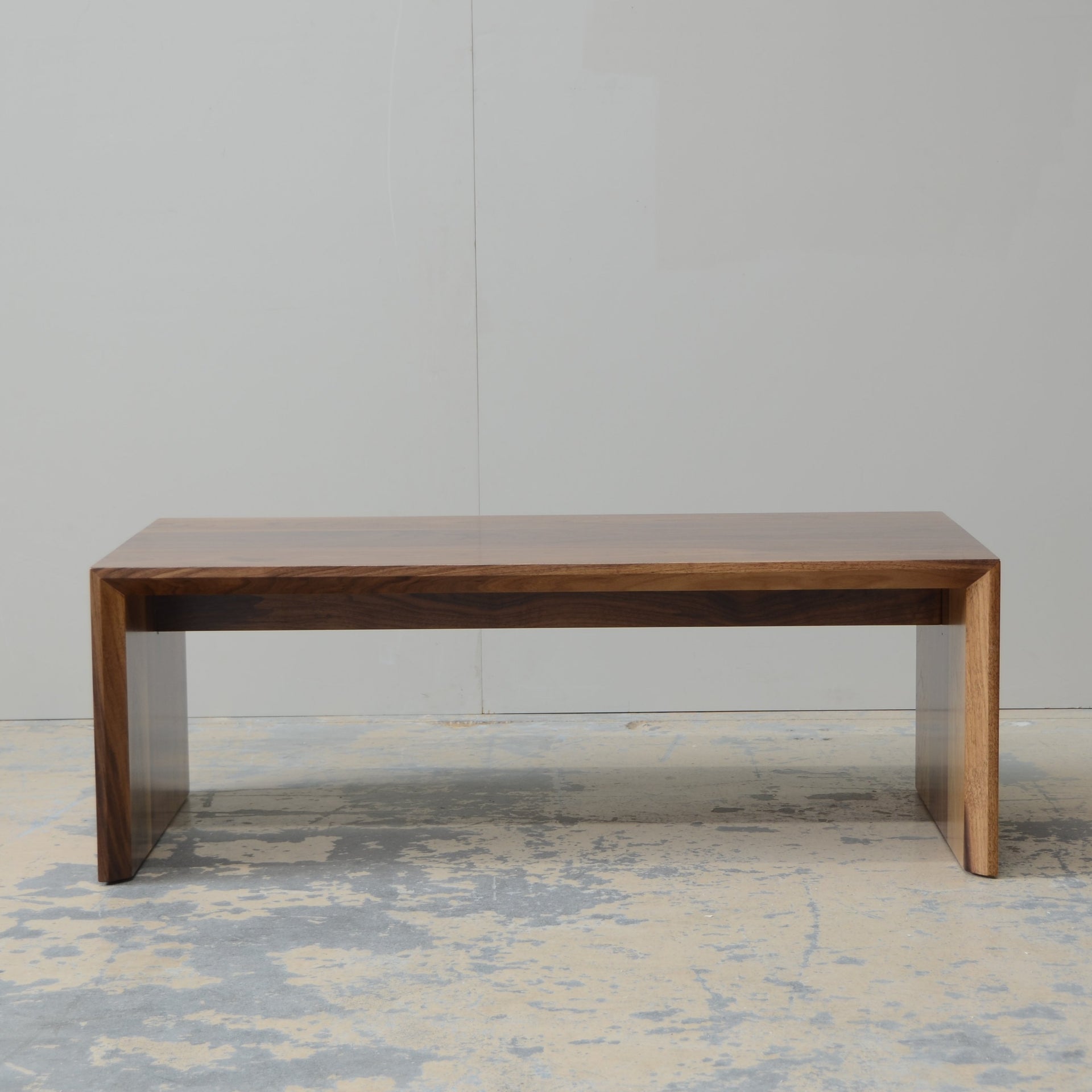 Clarkson Waterfall Coffee Table - Walnut