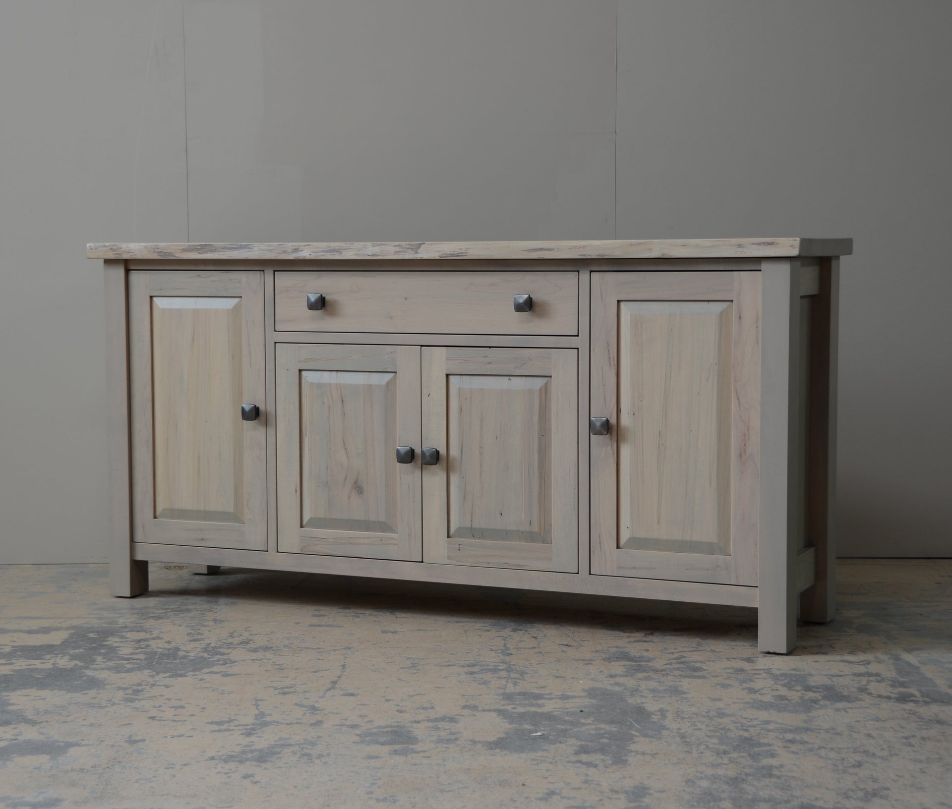 Magnolia Sideboard - Wormy Maple Live Edge
