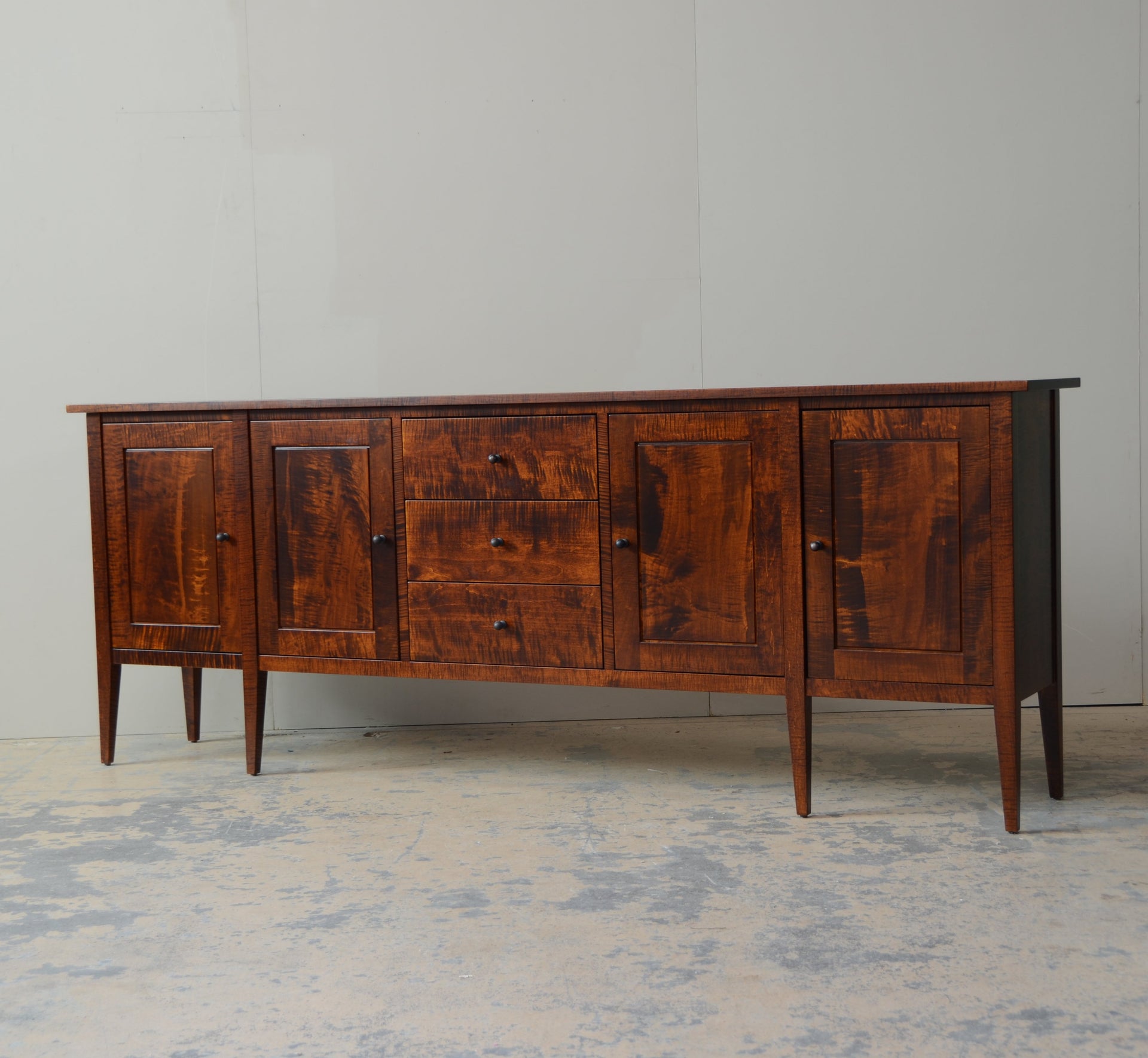 Boron XL Sideboard - 96" Curly Maple