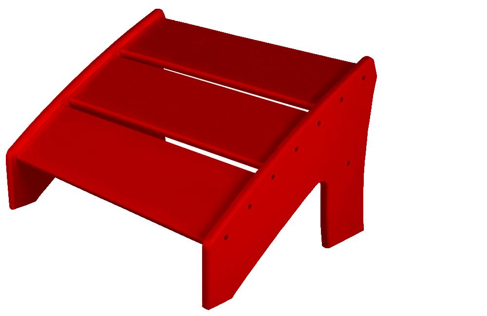 In Stock Modern Muskoka Ottoman Extension black