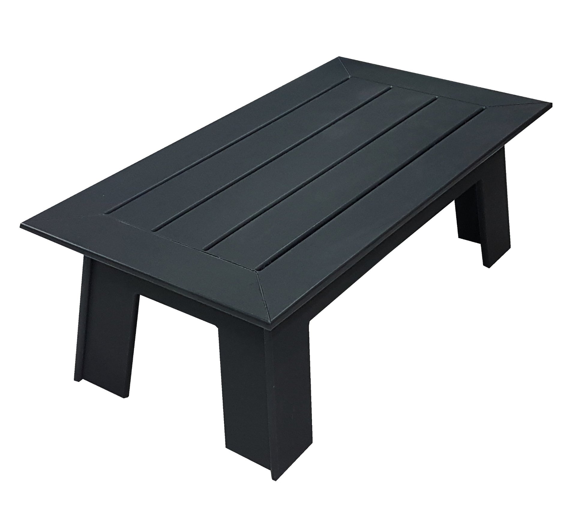 In Stock Modern Muskoka Rectangular Coffee Table Black