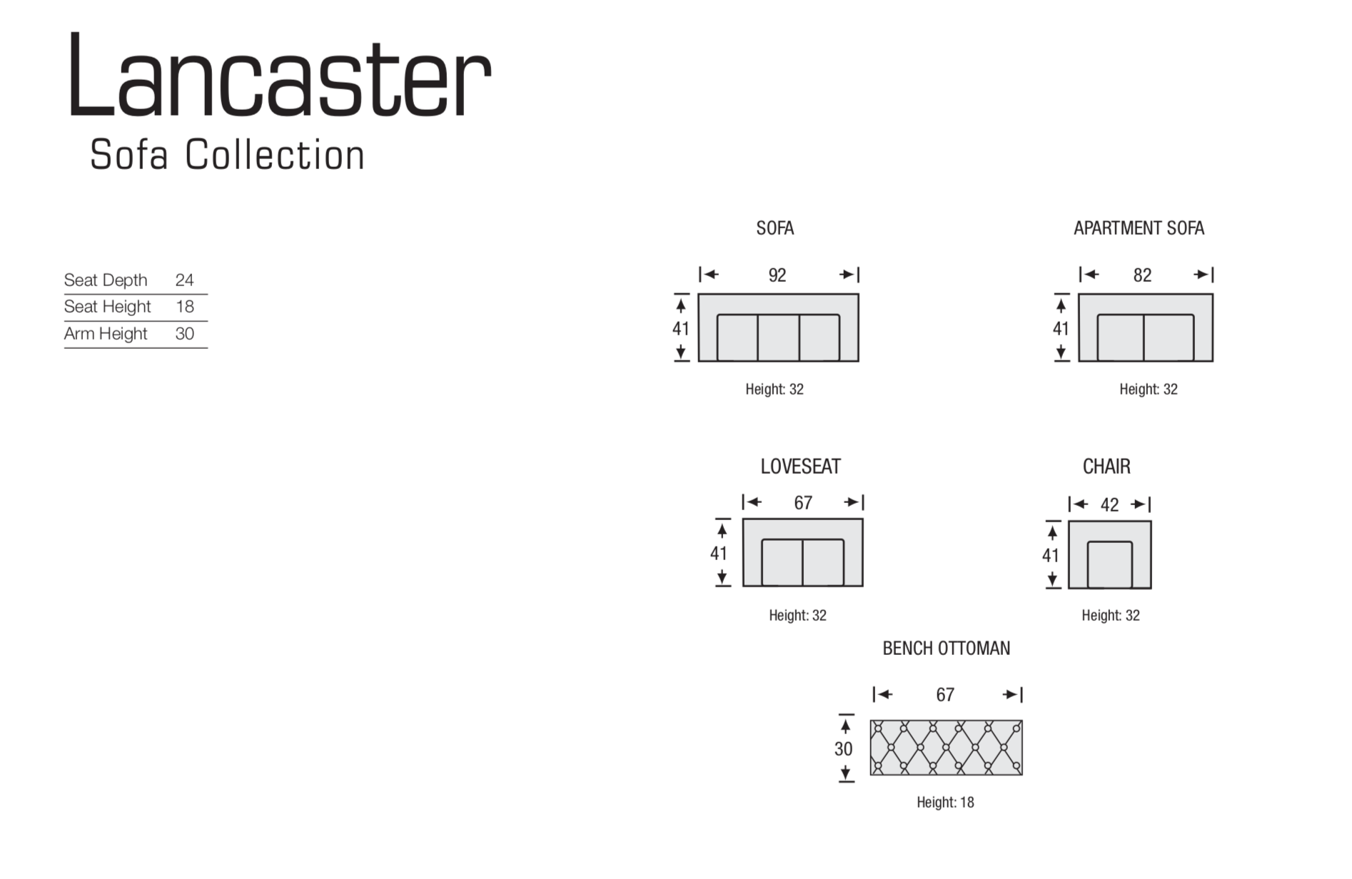 Lancaster Sofa