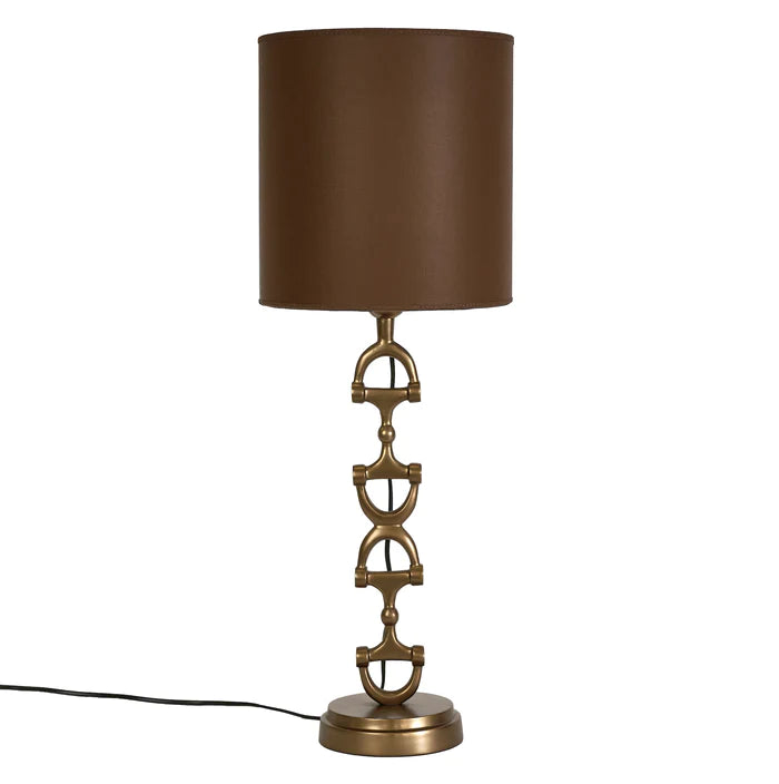 In Stock Brass Bit Lamp – Abacus Furniture Design