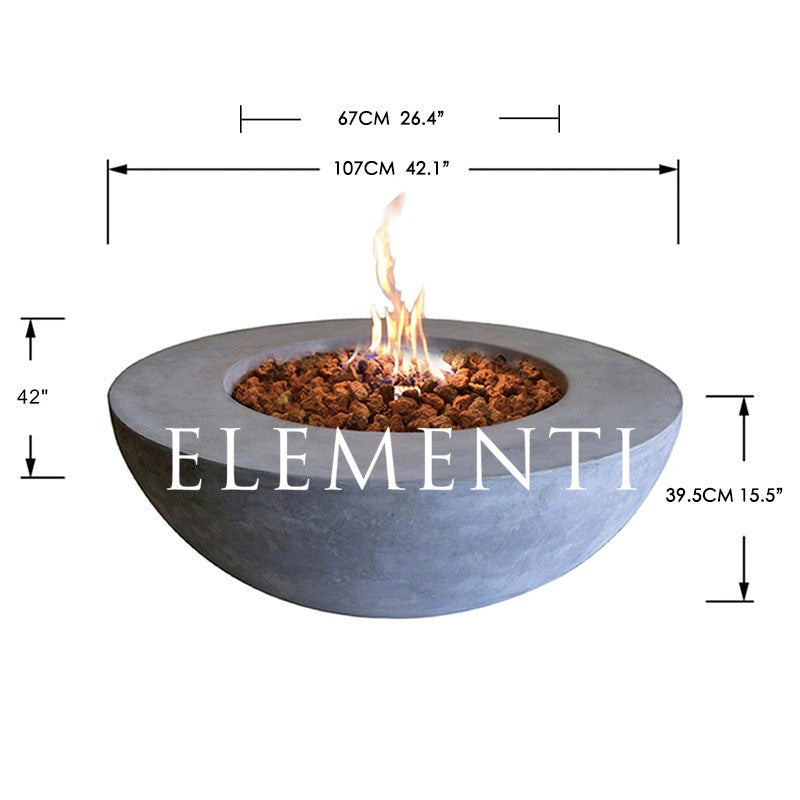 Elementi Lunar Bowl- Light Grey LP