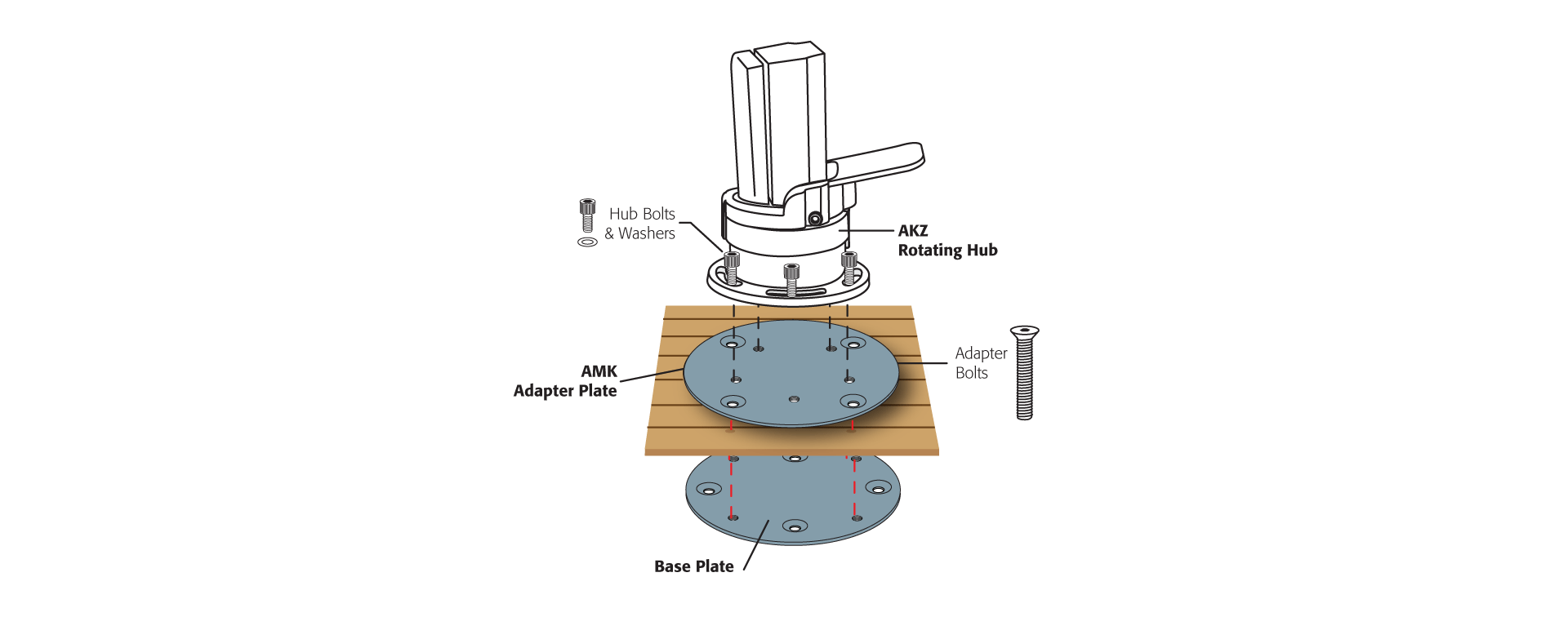 TG In-Wood Mount